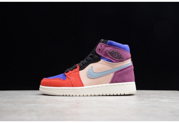 Aleali May Air Jordan 1 Viotech Fur Tongues BV2613-600 